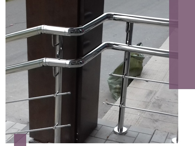 Монтаж поручней из нержавеющей стали в Заволжье качественно и быстро